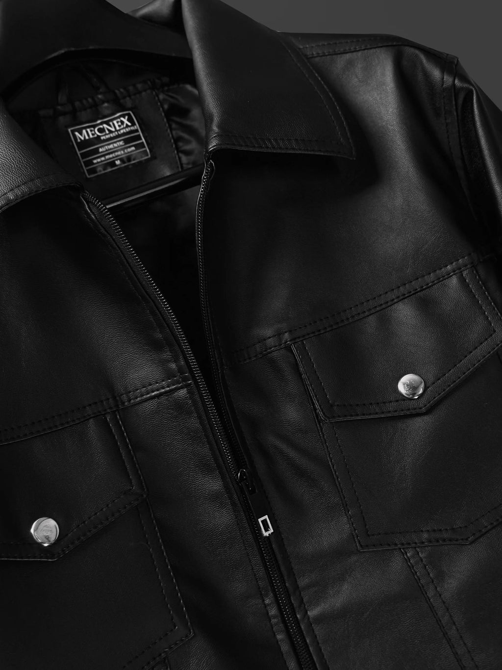 LEATHER SHACKET|MECNEX-KAS-X
