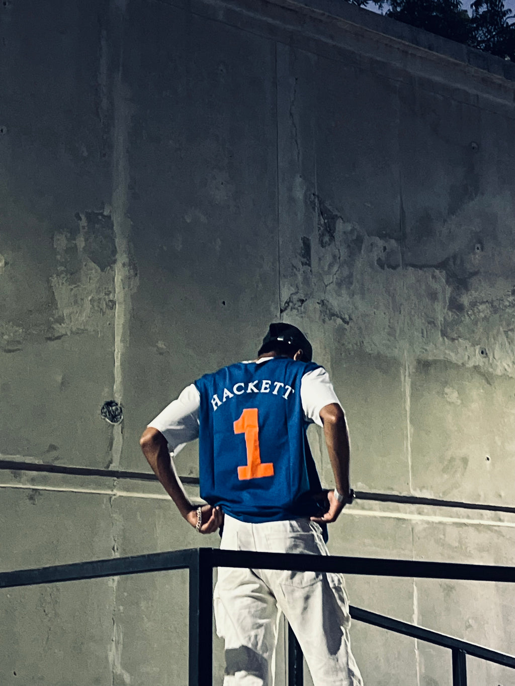 Hackett Oversized Logo Tee – Royal Blue Edition|KAS-X