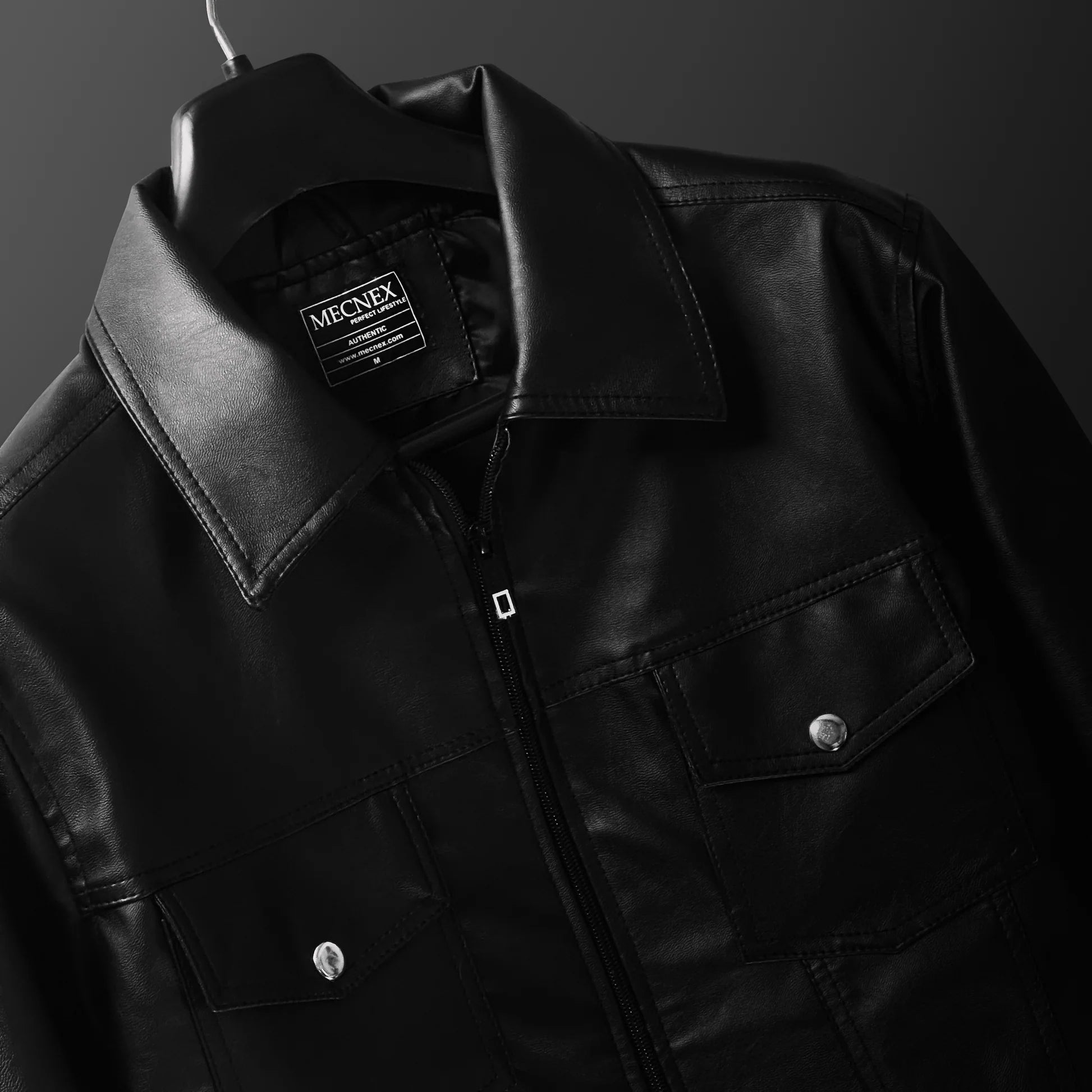 LEATHER SHACKET|MECNEX-KAS-X