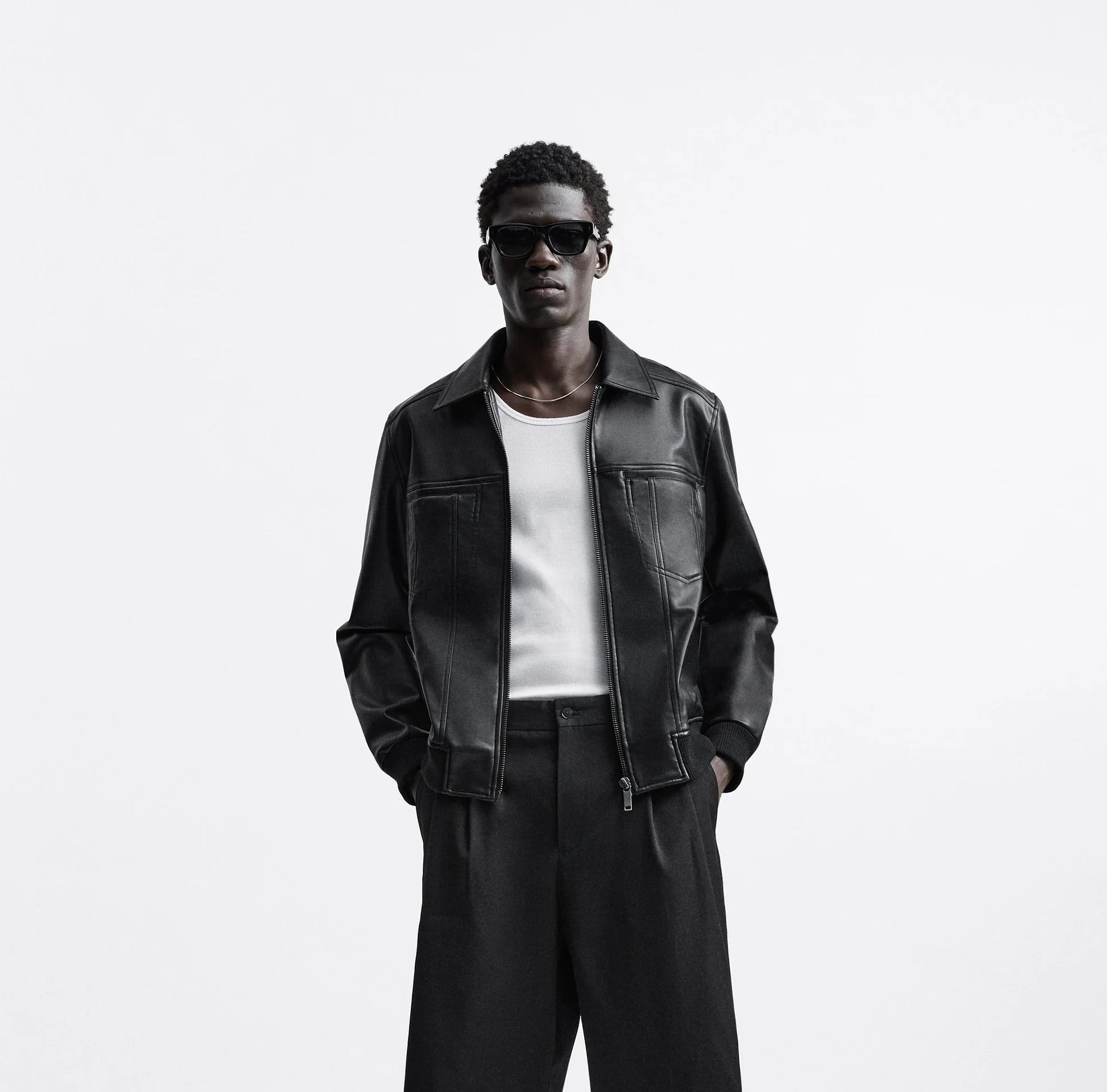 LEATHER SHACKET A2|MECXEN-KAS-X