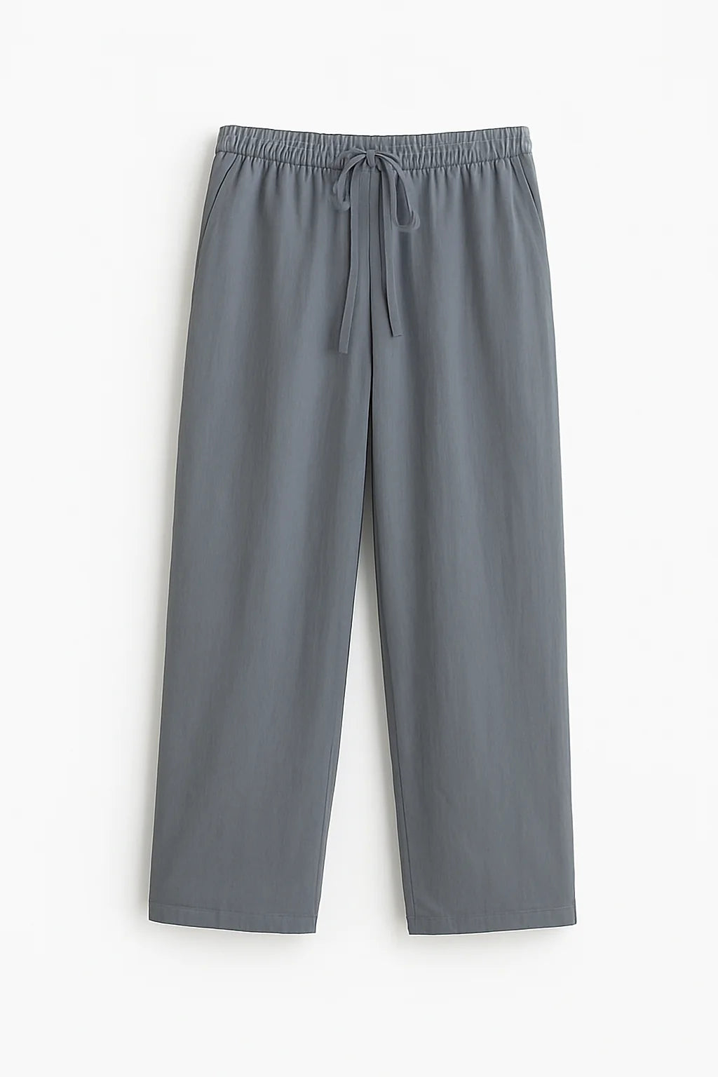 Men’s Grey Loose Fit Linen Pajama|KAS-X